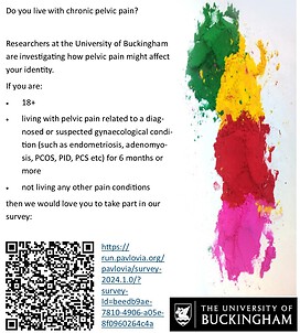 Pelvic pain and identity research advert